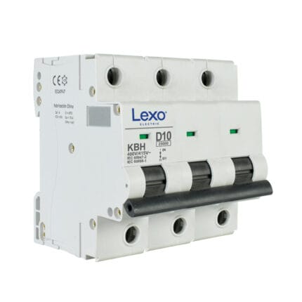 Interruptor Automático 3X25A Curva D 25KA — RM Energía Inteligente