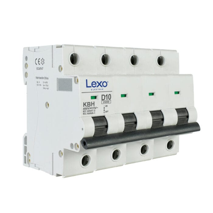 Interruptor Automático 4X25A Curva D 25KA