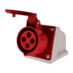 Enchufe Hembra Sobrepuesta 16A 3P+T 380V IP44 — RM Energía Inteligente