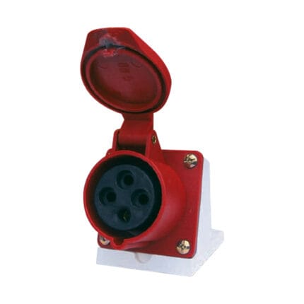 Enchufe Hembra Sobrepuesta 16A 3P+N+T 380V IP44 — RM Energía Inteligente