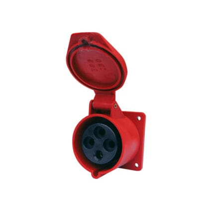 Enchufe Hembra Embutida 16A 3P+N+T 380V IP44 — RM Energía Inteligente