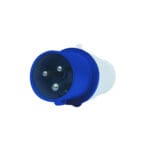 Enchufe Macho Volante 32A 2P+T 220V IP44 — RM Energía Inteligente