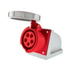 Enchufe Hembra Sobrepuesta 16A 3P+N+T 380V IP67 — RM Energía Inteligente