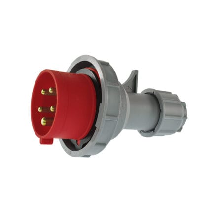 Enchufe Macho Volante 16A 3P+N+T 380V IP67 — RM Energía Inteligente