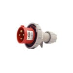 Enchufe Macho Volante 32A 3P+T 380V IP67 — RM Energía Inteligente