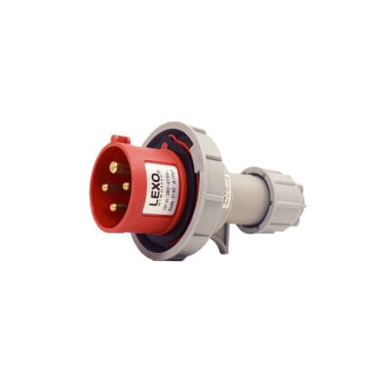 Enchufe Macho Volante 32A 3P+T 380V IP67 — RM Energía Inteligente