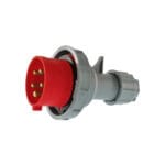 Enchufe Macho Volante 32A 3P+N+ T 380V IP67 — RM Energía Inteligente