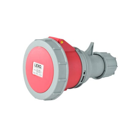 Enchufe Hembra Volante 32A 3P+N+T 380V IP67 — RM Energía Inteligente