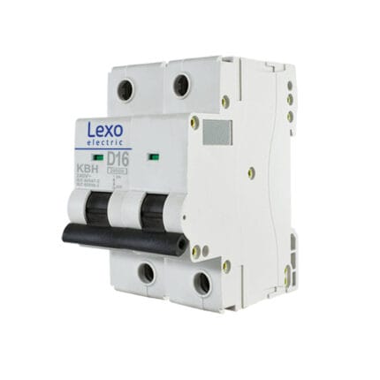 Interruptor Automático 1P+N 16A Curva D 20KA — RM Energía Inteligente