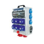 Tablero de Faena Portátil con Parada Emergencia 380V/220VAC — RM Energía Inteligente