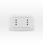 Toma Corriente Dúplex 10A 250V Blanco — RM Energía Inteligente