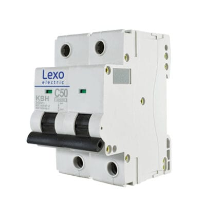 Interruptor Automático 1P+N 50A Curva C 20KA — RM Energía Inteligente