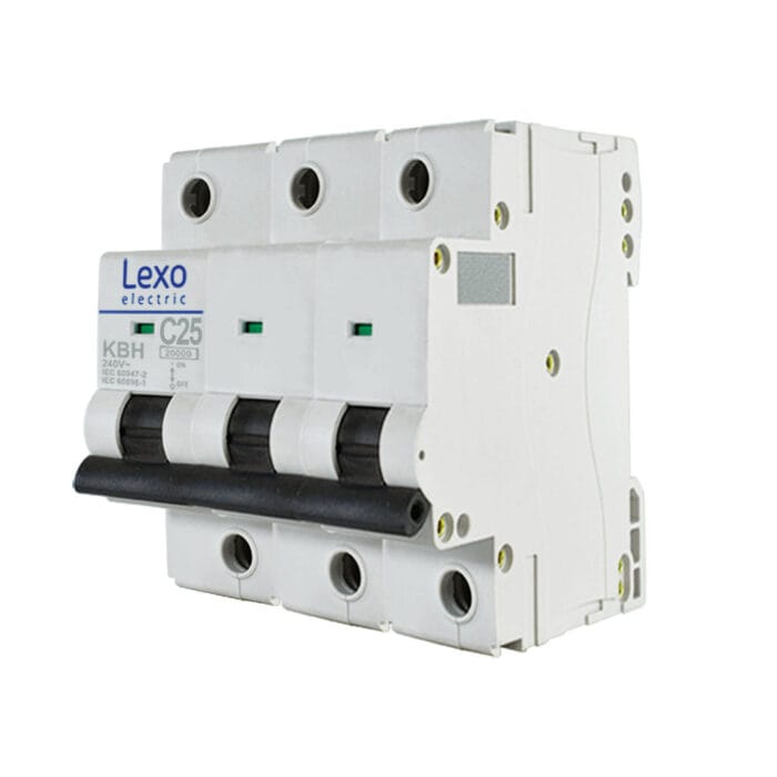 Interruptor Automático 3X25A Curva C 20KA