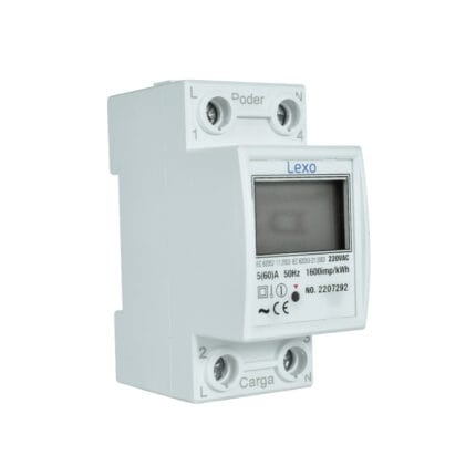 Analizador de Red 5(60A) Riel Din — RM Energía Inteligente