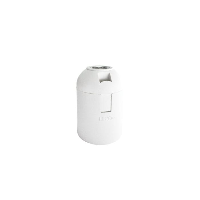 Portalámpara Blanco E27-H
