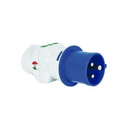 Adaptador Industrial IP44 3X 2P+T 16A 250V — RM Energía Inteligente