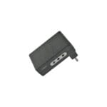 Adaptador Triple Plano 2P+T 10A 250V Negro — RM Energía Inteligente