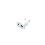 Adaptador Enchufe de Americano 2P 10A 250V Blanco — RM Energía Inteligente