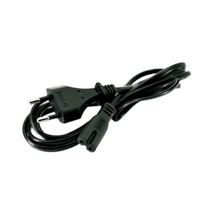 Cable Poder Corriente Tipo 8 Negro — RM Energía Inteligente