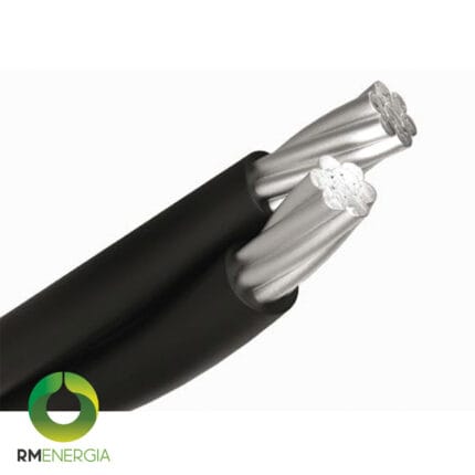 Cable Aluminio Preensamblado 1x25+25 mm² Neutro Desnudo XLPE 0,6/1kV | Carrete 2.500 m — RM Energía Inteligente
