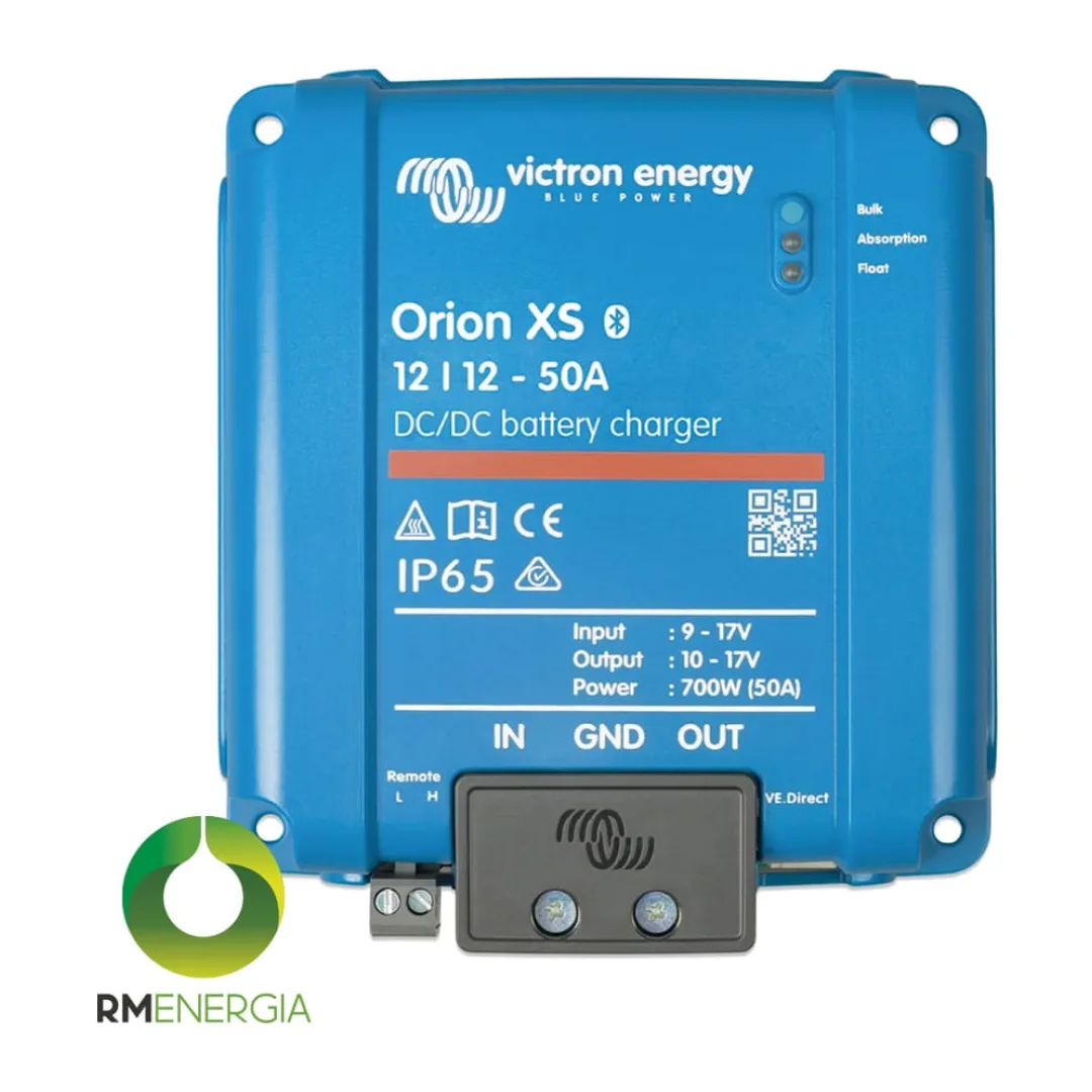 Cargador-DC-DC-Victron-Orion-XS Cargador de batería Orion XS 12/12-50 A DC-DC — RM Energía Inteligente