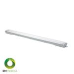 Estanco Eco para Doble Tubo LED T8 2X36W Transparente 120CM — RM Energía Inteligente