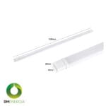 Estanco LED IP65 36W 120CM 5700K Integrado — detalle 1
