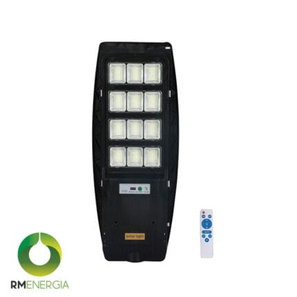 Luminaria Pública Solar 2000 Lm 167 Lm/W 6500K IP65 Sensor Movimiento — RM Energía Inteligente
