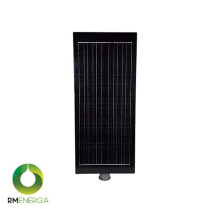 Luminaria Pública Solar PRO 4100 Lm 82 Lm/W IP65 con Control Remoto – Máxima Autonomía Exterior — detalle 1