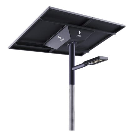 Luminaria Solar DS01 Staria INFINITY 80W 14.180 lm IP66 IK10 para Proyectos Exteriores — RM Energía Inteligente