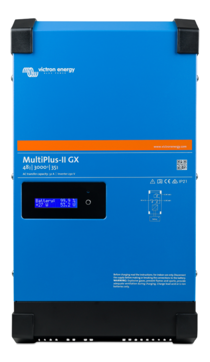 Inversor cargador Victron MultiPlus-II 48/3000/35-32 GX con pantalla integrada
