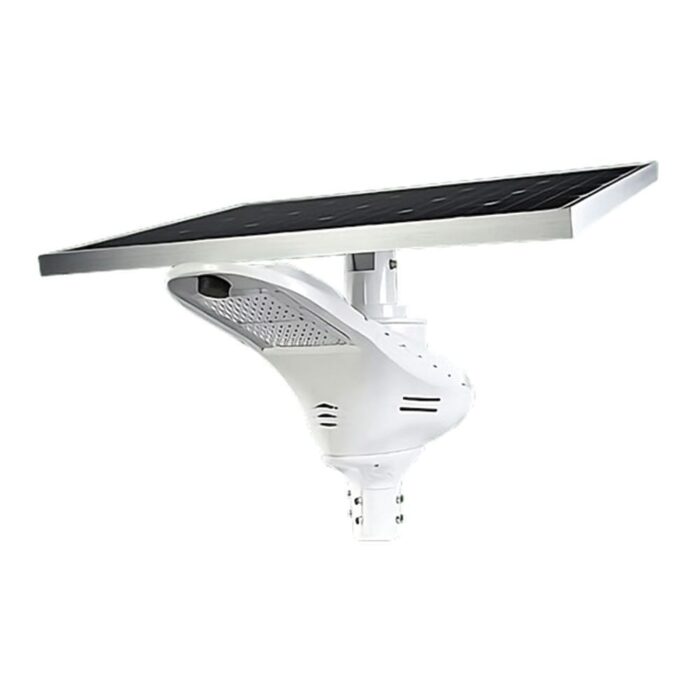 Luminaria Solar Flyhawk 80W 12.800 lm IP65 con Panel Externo MPPT
