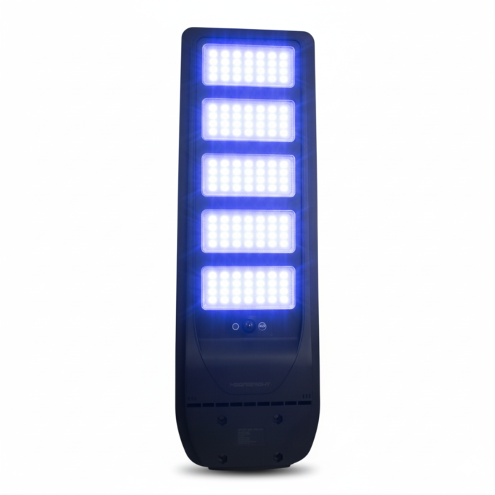 Luminaria Solar LED Brisa 400W 3000 lm 6000K IP65 con Control Remoto