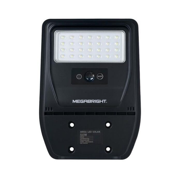 Luminaria Solar LED Brisa 50W 600 lm 6000K IP65 con Control Remoto