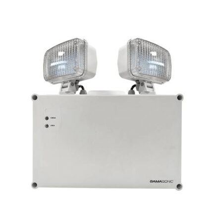 Luminaria de Emergencia Industrial Gama Sonic GX-2F1025WPC 1000 lm IP65 — RM Energía Inteligente