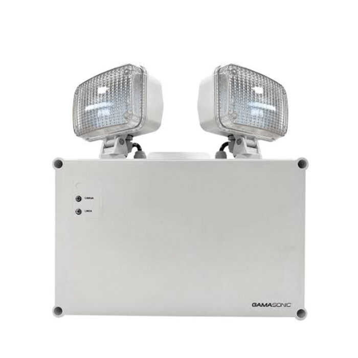 Luminaria de Emergencia Industrial Gama Sonic GX-2F1025WPC 1000 lm IP65