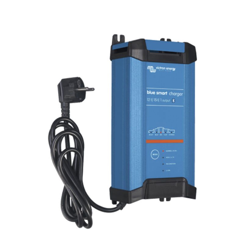Cargador Victron Blue Smart IP22 12/15(1) 12V 15A 230V Bluetooth — RM Energía Inteligente