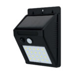 Foco Externo a muro solar 3w c/ sensor Megabright