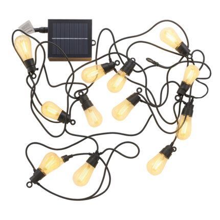 Guirnalda Led Solar de 5mts con 10 Amp. Megabright 2700K