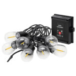 Guirnalda Led Solar de 5mts con 10 Amp. Megabright 2700K