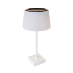 Lampara de mesa LED Solar touch blanca Megabright