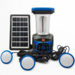 Lampara LED Solar Torch Camping Multiuso bluetooth Megabright