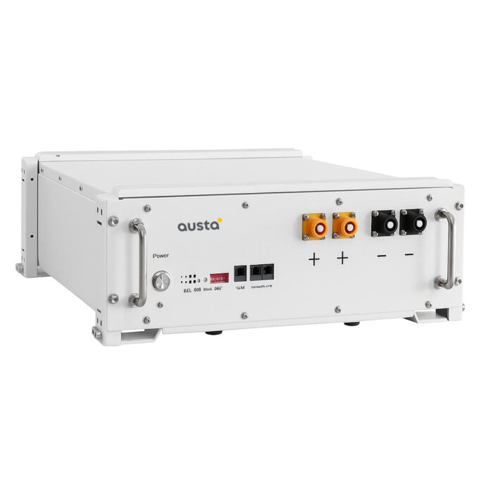 Bateria Litio 5.12kWh /100Ah /51.2V / BMS built-in incluye cable de fuerza y comunicación