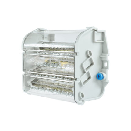 Barra Repartidora Tetrapolar 13 Polos 160A LEXO — RM Energía Inteligente