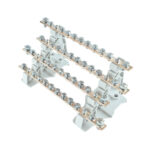 Barra Repartidora Tetrapolar 13 Polos 200A LEXO — RM Energía Inteligente