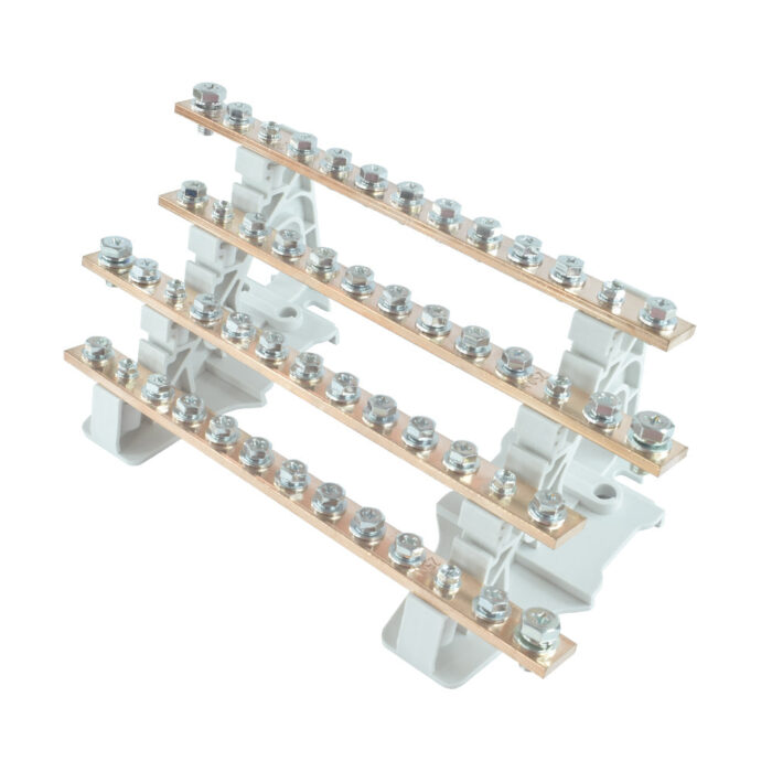 Barra Repartidora Tetrapolar 13 Polos 250A