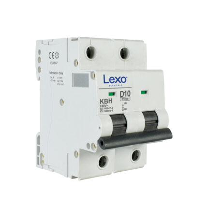 Interruptor Automático 1P+N10A Curva D 25KA LEXO KBH — RM Energía Inteligente