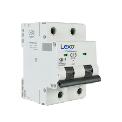 Interruptor Automático 1P+N16A Curva C 25KA LEXO KBH — RM Energía Inteligente