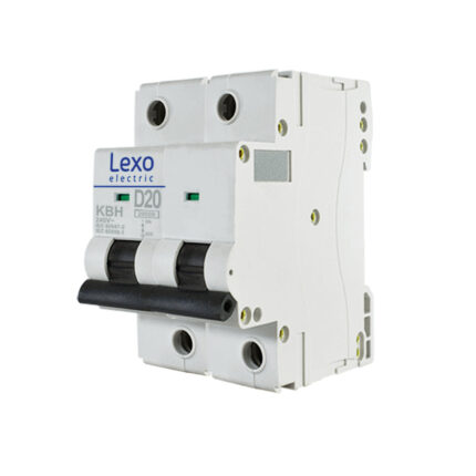 Interruptor Automático 1P+N20A Curva D 20KA LEXO KBH — RM Energía Inteligente