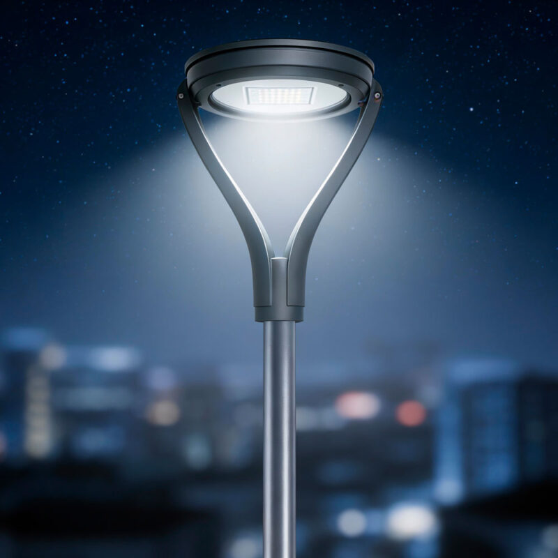 Luminaria ornamental LED Thor — RM Energía Inteligente (vista 2)